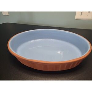 HIMARK MADE IN PORTUGAL RED CLAY CASSEROLE 12.5"‎